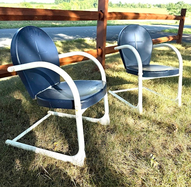 **PRE-ORDER** Ames Aire circa 1958-1963 CHILD Starburst Patio Chairs