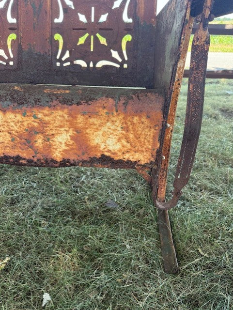 Bunting 2 Seat Glider circa 1939-1941 Pierced Back Panel