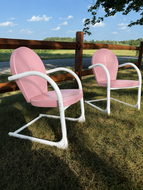 **PRE-ORDER** Ames Aire circa 1958-1963 CHILD Starburst Patio Chairs
