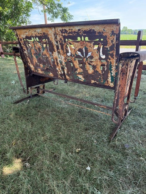 Bunting 2 Seat Glider circa 1939-1941 Pierced Back Panel